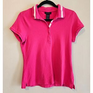 "Y2K" LImited Stretch Short Sleeve Polo Juniors/Womens M, 2003, trim